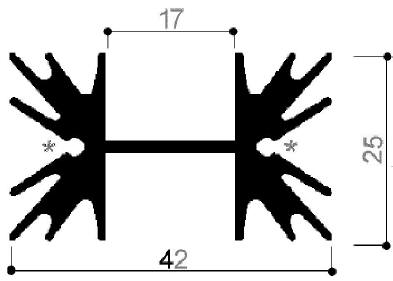 Disipadores de calor de aluminio para componentes TO-220