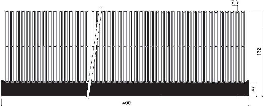 código art.FM474 : Disipadores de calor de aluminio en barras