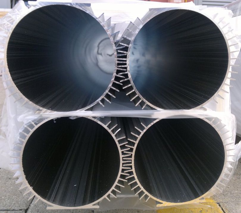 perfil de aluminio para motores eléctricos